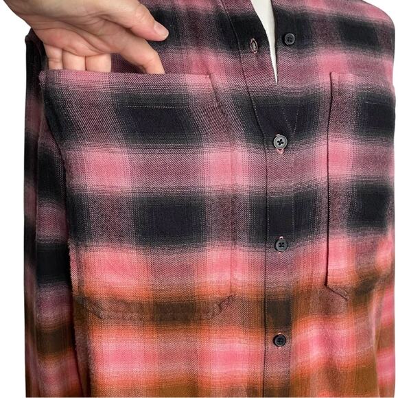 Rails Tierra Plaid Button Down Shirt size XS - Picture 6 of 13